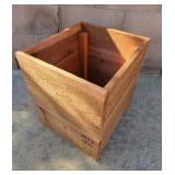 Wooden cedar planter. 19"X15.5"X17"