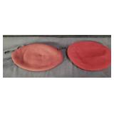 Pair of Vintage French para trooper cap