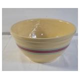 Vintage ceramic large mixing bowl 7" x 14"