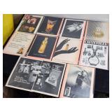 Vintage perfume advertisements 8"x"11