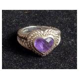Jewelry: Judith Ripka steriling silver ring size 8
