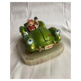 Signed Ron Lee Green I Love you Car ( onyx, 24k