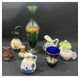 Group of ceramic vases