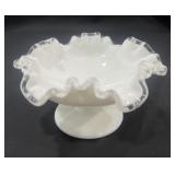 Fenton glass dish