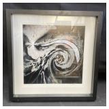 Signed and framed lithograph