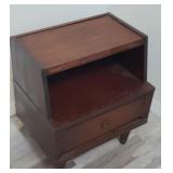 Dixie Mid-century mahogany nightstand