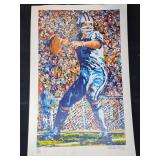 Roger Staubach - Paul Blaine Henrie hand signed &