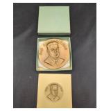 Dag Hammarskjold Memorial Bronze medal in