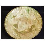 15th c. style Islamic bowl 10"diam x 4 1/2"h