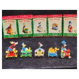 1998 Disney Mickey Express 5 piece set Hallmark