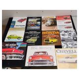 Vintage auto brochures - Honda - Toyota - Chevy -