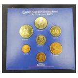 1982 UK Great Britain Uncirculated Coin set
