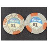 vintage stardust hotel and casino poker chips