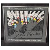 Sergio  Mendes  tour lithograph  poster