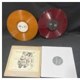 Vintage 1973 Led Zeppelin LP records