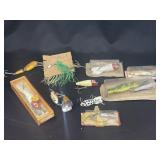 Vintage fishing lures