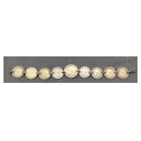 Bracelet made from silver Great Britain 3 & 6