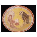 14-16th c. style Islamic 9"d x 4 1/2"h handmade