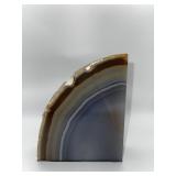 Geode bookend 5 "w. x 6" h.