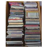 Box of CDs - mostly rock and roll, R&B,