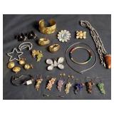 Group of costume jewelry