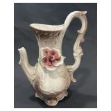Ceramic Capodimonte pitcher