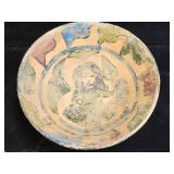 14-16th c. style Islamic 9 1/2"d x 3 1/2"h