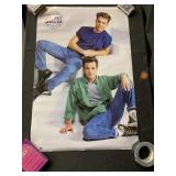 Beverly Hills 90210 TV Show 1991 poster 35" x 2