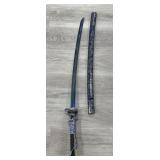 Blue Katana sword