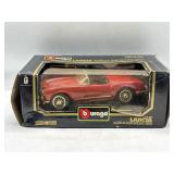 Bburago 1955 Lancia Aurelia B24 Spider die cast