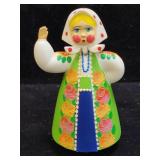USSR rare Dancing Matryoshka - bobble head & body