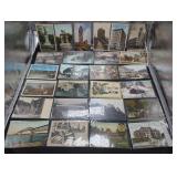 Collection of antique postcards