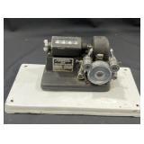 Vintage film measuring machine