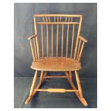 1800s  Amish  bird cage Windsor  armchair