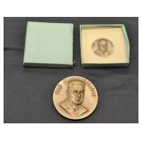 Dag Hammarskjold Memorial Bronze medal in