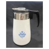 Vintage Corningware coffee pot