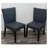 Pair of Upholster side chairs