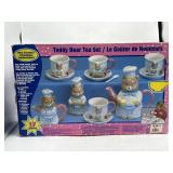 Vintage Battat Inc.17pc Teddy Bear ceramic tea set