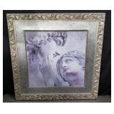 Framed print of a couple