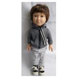 Cititoy 2015 Brown haired boy doll 18"h.