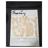 A rare Edgar Ewing  gallery  poster