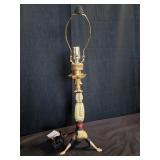 Composite figurine lamp