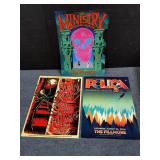 Group of posters, polica, ministry, etc box lot