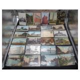 Collection of vintage and antique postcards