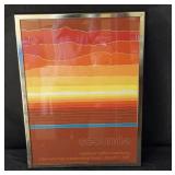 Arthur Secunda inscribed  litho exhibition poster