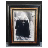 Religious framed photograph