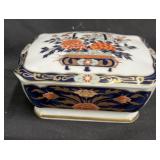 Porcelain covered box, made In Japan