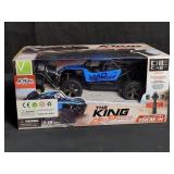 Remote control car: The King Cheetah Turbo radio