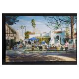 Signed & numbered print on canvas - (yard sale