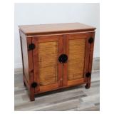 Pier 1 Imports Asian style pine cabinet
